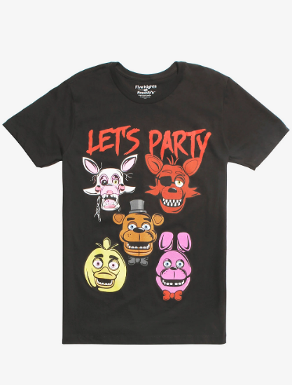 five nights at freddy's birthday shirt